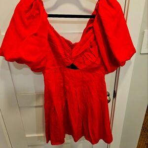 Astr the Label Red Dress